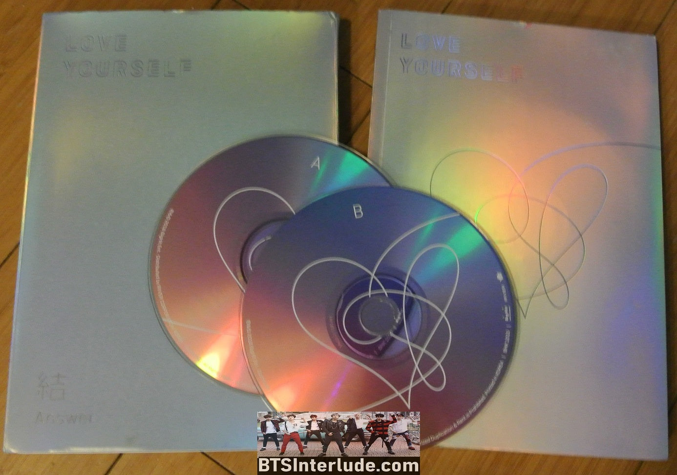 BTS ALBUM LOVE YOURSELF ANSWER 2 CDS VER F PHOTOBOOK JUNGKOOK V JIMIN RM J-HOPE SUGA JIN OFFICIAL MERCHANDISE
