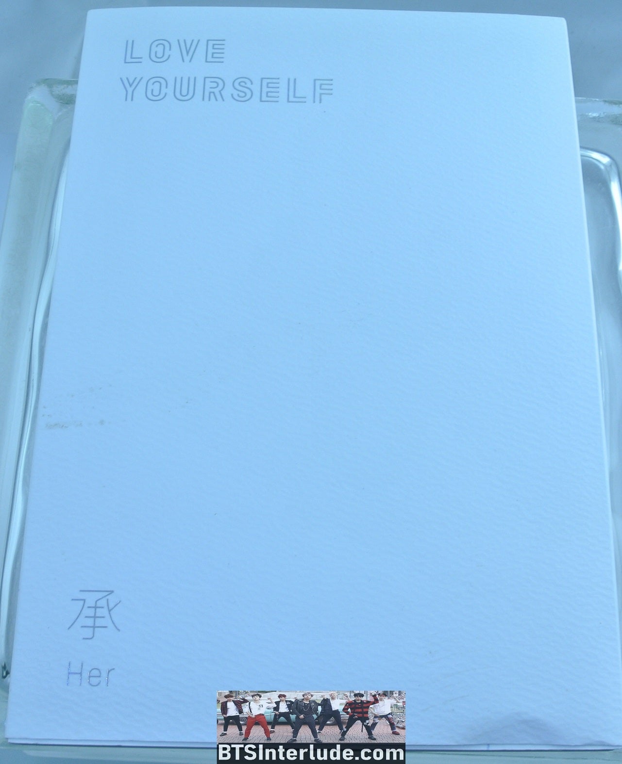 BTS ALBUM LOVE YOURSELF HER VERSION L STICKERS LYRICS PHOTOBOOK JUNGKOOK V JIMIN RM J-HOPE SUGA JIN OFFICIAL MERCHANDISE