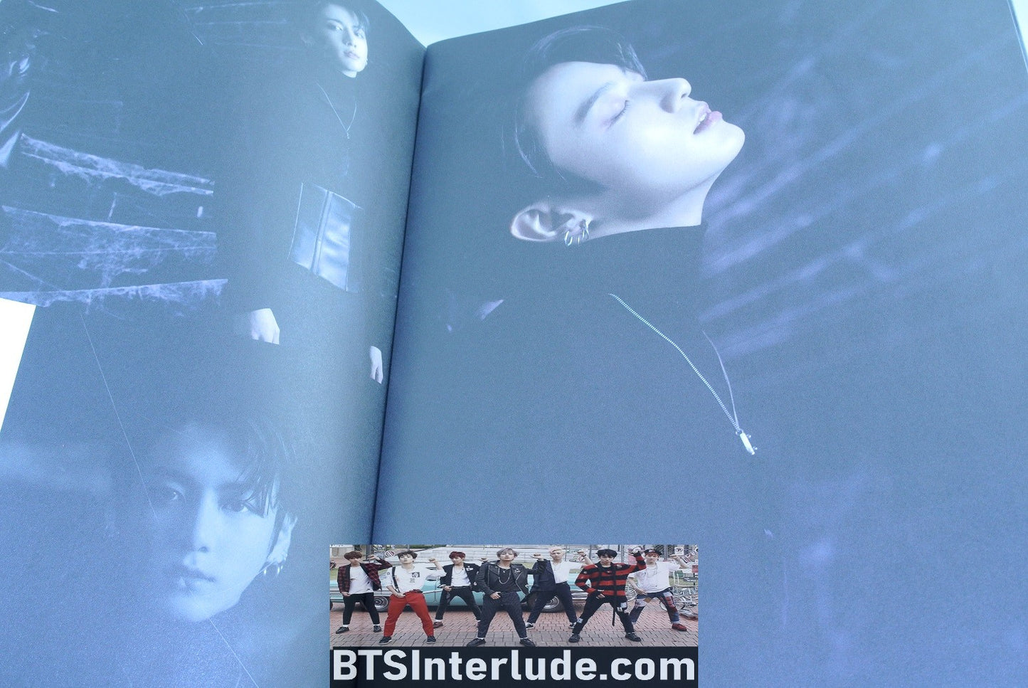 BTS POSTER SET MOTS 7 VERSION 2 8 BLACK WHITE BW POSTERS GROUP REVERSIBLE MAP OF THE SOUL 7 NEW JUNGKOOK V JIMIN RM J-HOPE SUGA JIN OFFICIAL MERCHANDISE