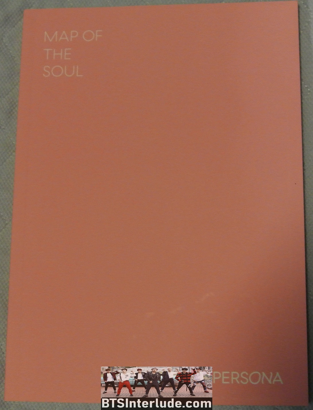 BTS ALBUM MAP OF THE SOUL PERSONA VER 4 MOTS PHOTOBOOK ONLY JUNGKOOK V JIMIN RM J-HOPE SUGA JIN OFFICIAL MERCHANDISE