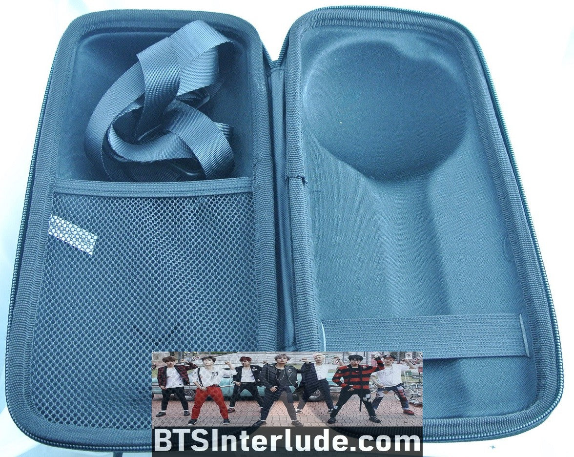 BTS ARMY BOMB CASE BLACK ROUNDED FOR VERSION 1 OR 2 PROBABLY FITS VER 3 MOTS JUNGKOOK V JIMIN RM J-HOPE SUGA JIN