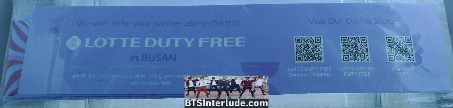 BTS BANDANA YET TO COME BUSAN OCTOBER 15 2022 CONCERT PURPLE RED PINK HAIR TIE SOUTH KOREA NEW OFFICIAL MERCHANDISE PERSONALLY ATTENDED