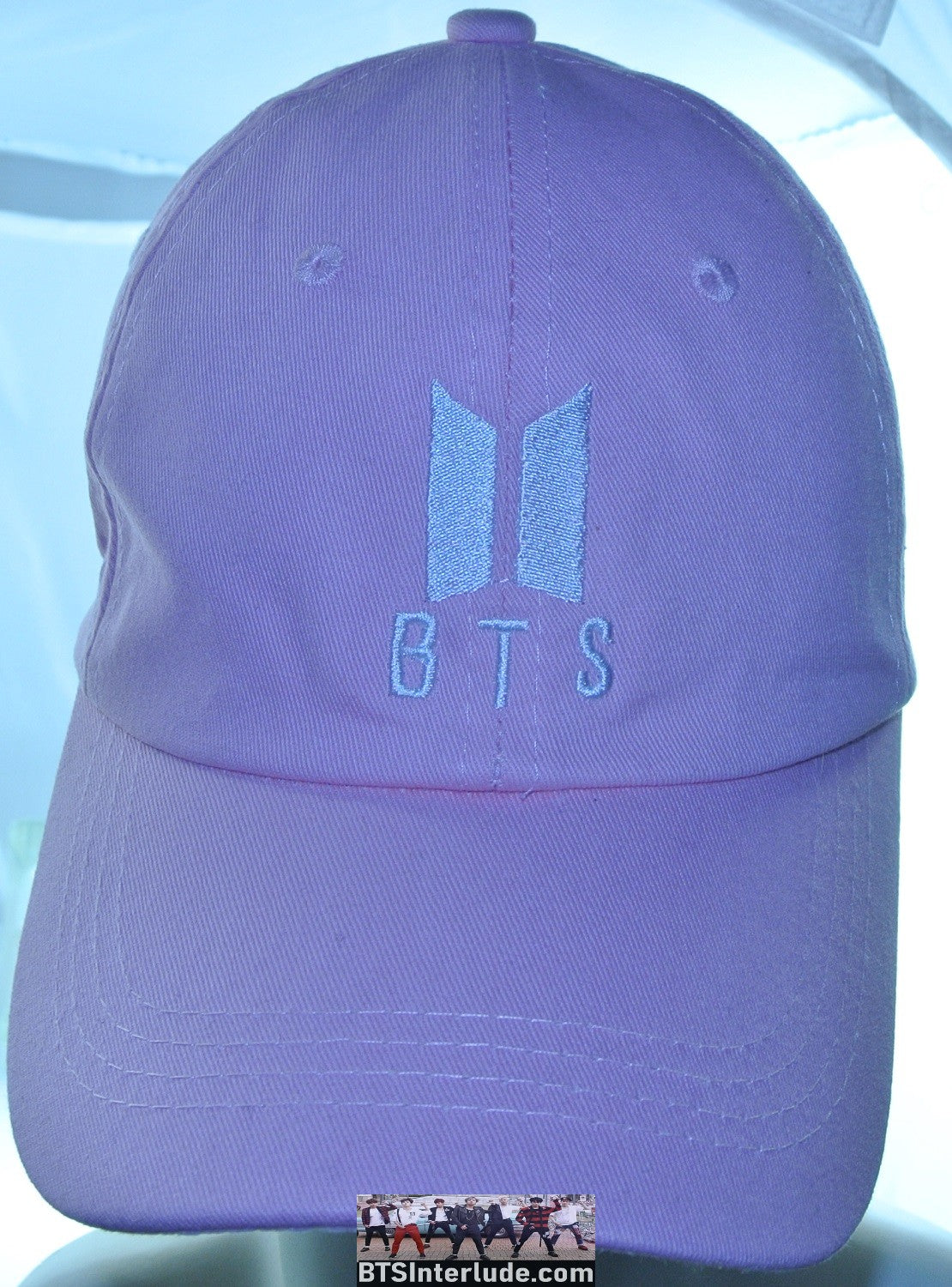 BTS HAT BASEBALL CAP PINK BTS DOORS WHITE STITCHED JUNGKOOK V JIMIN RM J-HOPE SUGA JIN