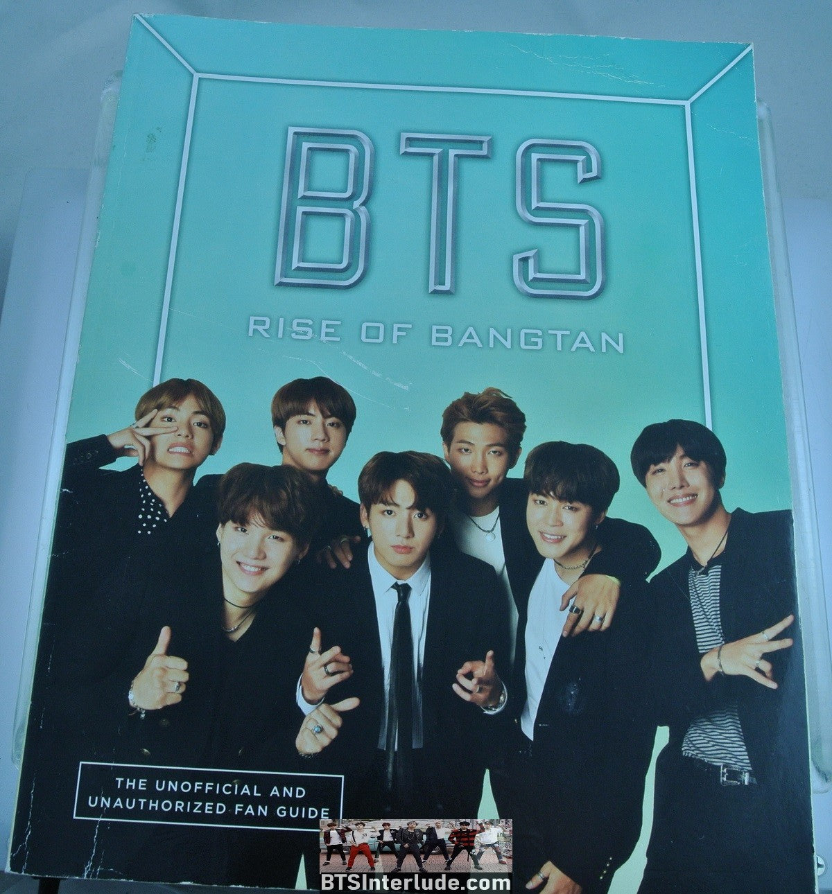 BTS BOOK FANSITE GROUP RISE OF BANGTAN UNOFFICIAL FAN GUIDE BOOK CARA STEVENS 2018 JUNGKOOK V JIMIN RM J-HOPE SUGA JIN