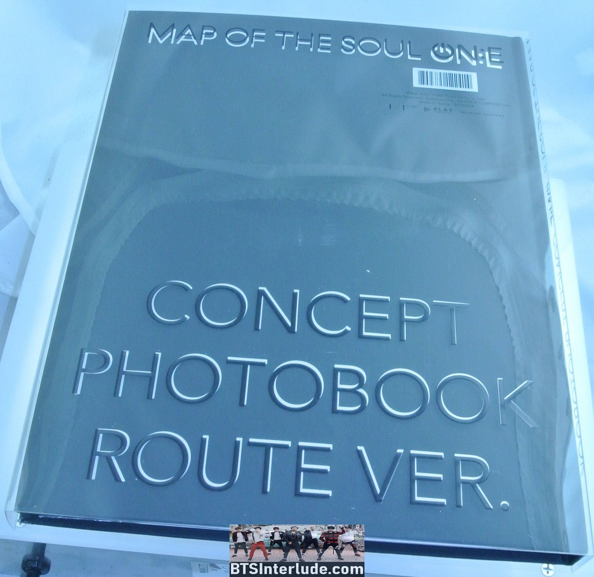 BTS BOOK OFFICIAL GROUP MAP OF THE SOUL ON:E ONE ROUTE VERSION JUNGKOOK V JIMIN RM J-HOPE SUGA JIN NEW OFFICIAL MERCHANDISE
