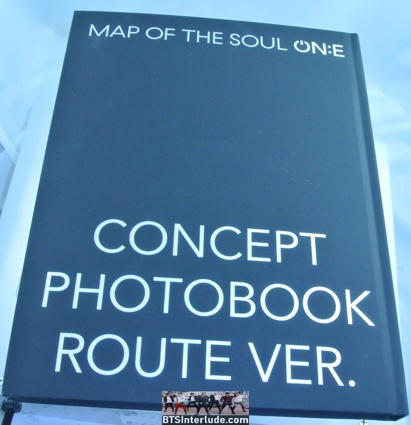 BTS BOOK OFFICIAL GROUP MAP OF THE SOUL ON:E ONE ROUTE VERSION JUNGKOOK V JIMIN RM J-HOPE SUGA JIN NEW OFFICIAL MERCHANDISE