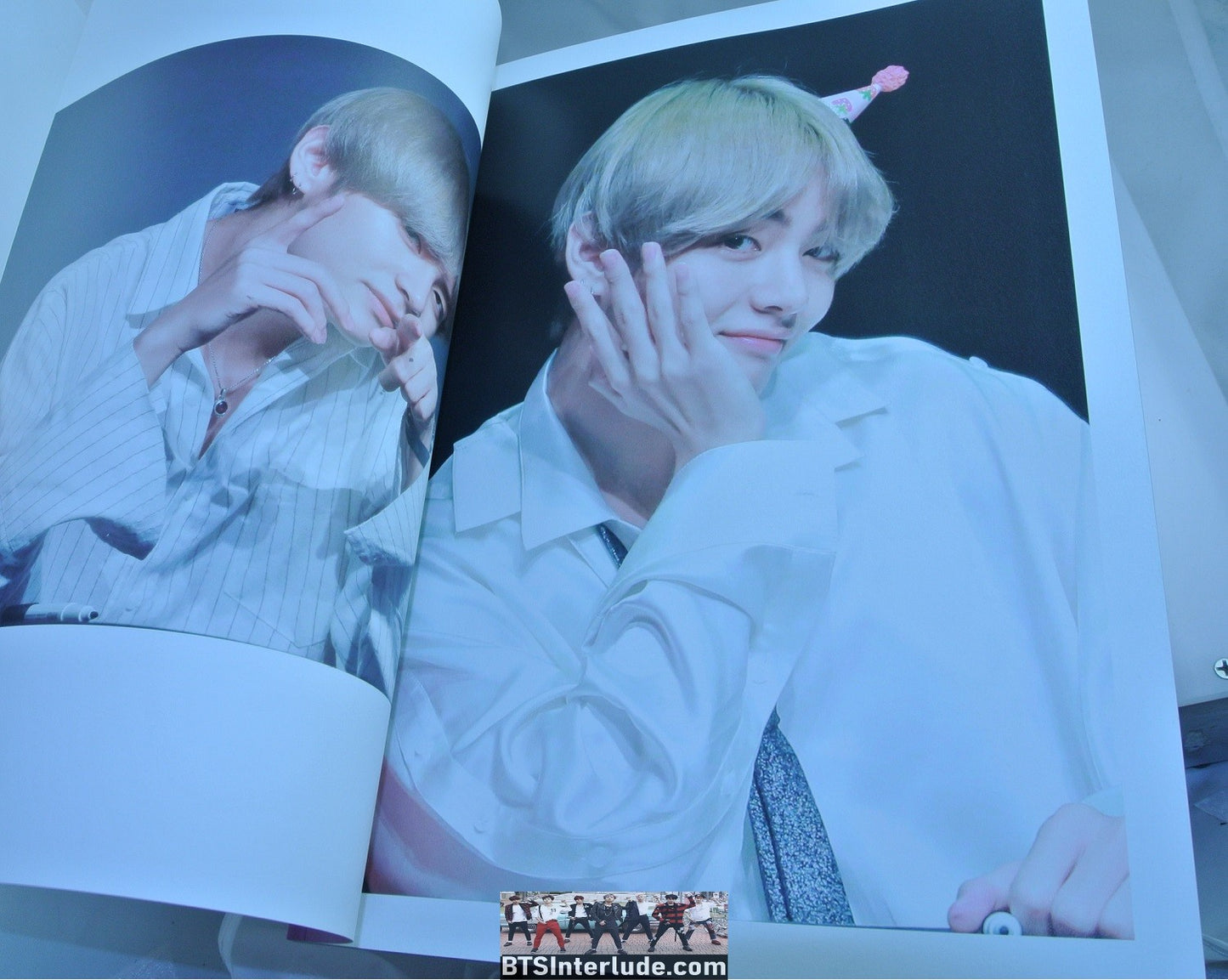 BTS BOOK FANSITE V KIM TAEHYUNG 김태형 IN THE SNOW PHOTOBOOKS CRESCENDO FANSITE PHOTO BOOK BEAUTIFUL FANSIGN CONCERTS