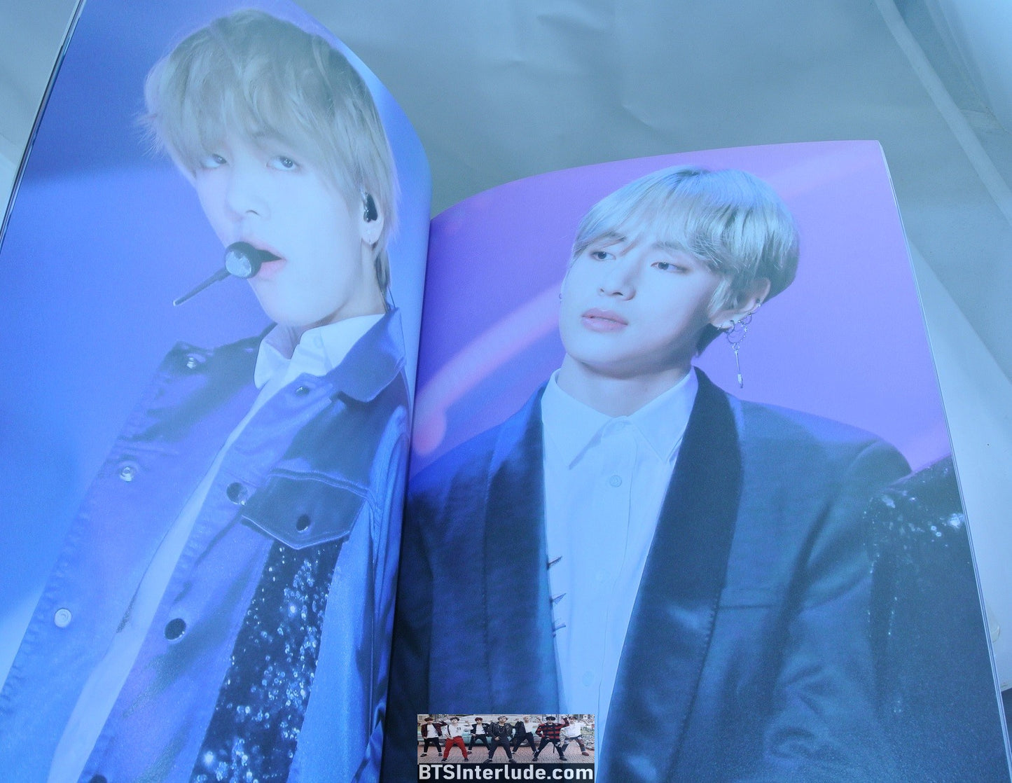 BTS BOOK FANSITE V KIM TAEHYUNG 김태형 IN THE SNOW PHOTOBOOKS CRESCENDO FANSITE PHOTO BOOK BEAUTIFUL FANSIGN CONCERTS