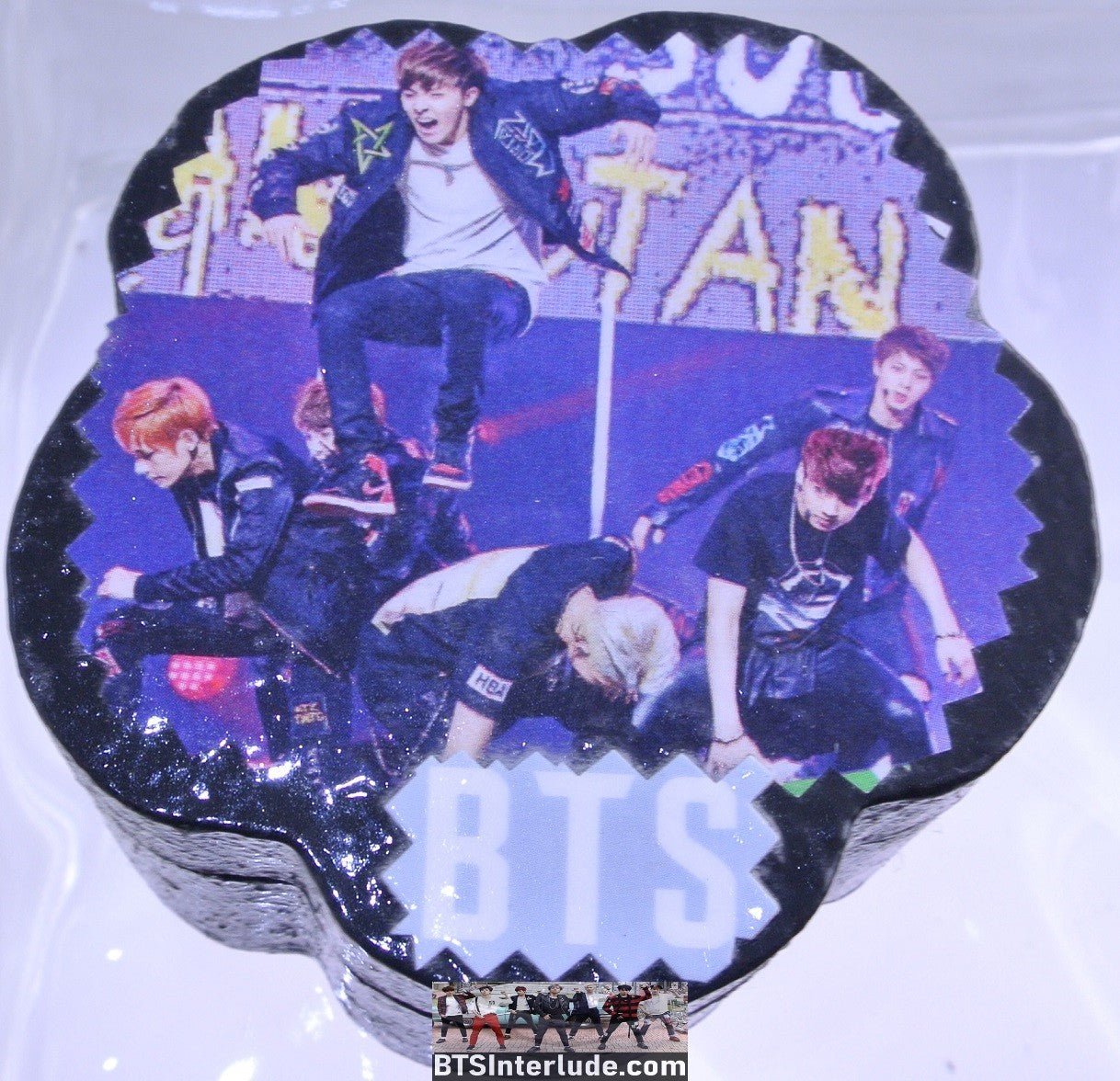 BTS BOX CLOVER GROUP BOY IN LUV J-HOPE JUMPS OVER EVERYONE TRINKET COMPACT MIRROR INSIDE JUNGKOOK V JIMIN RM J-HOPE SUGA JIN