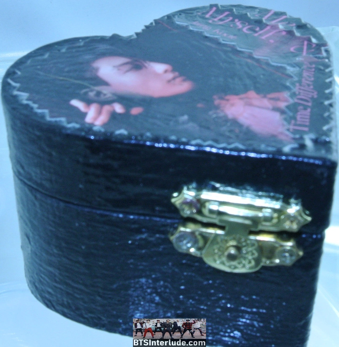BTS BOX HEART JEON JUNGKOOK 전정국 VAMPIRE TIME DIFFERENCE TRINKET BOX MIRROR INSIDE