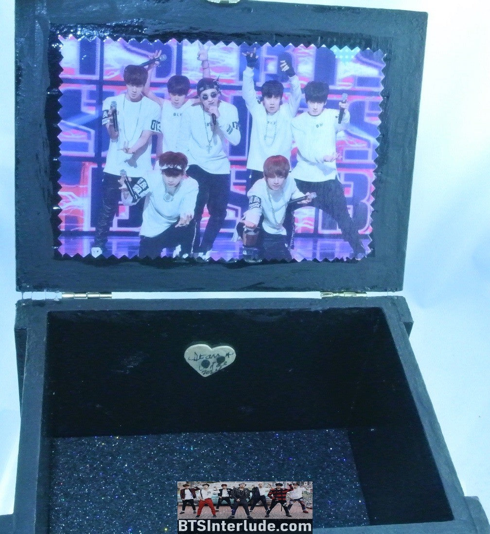BTS BOX LARGE GROUP BILLBOARDS 2018 BUTTER TRINKET JEWELRY JUNGKOOK V JIMIN RM J-HOPE SUGA JIN