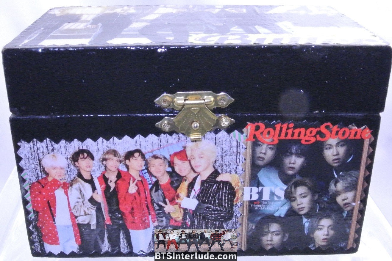 BTS BOX GROUP BUTTER BILLBOARDS 2021 RECIPE TRINKET BOX JUNGKOOK V JIMIN RM J-HOPE SUGA JIN