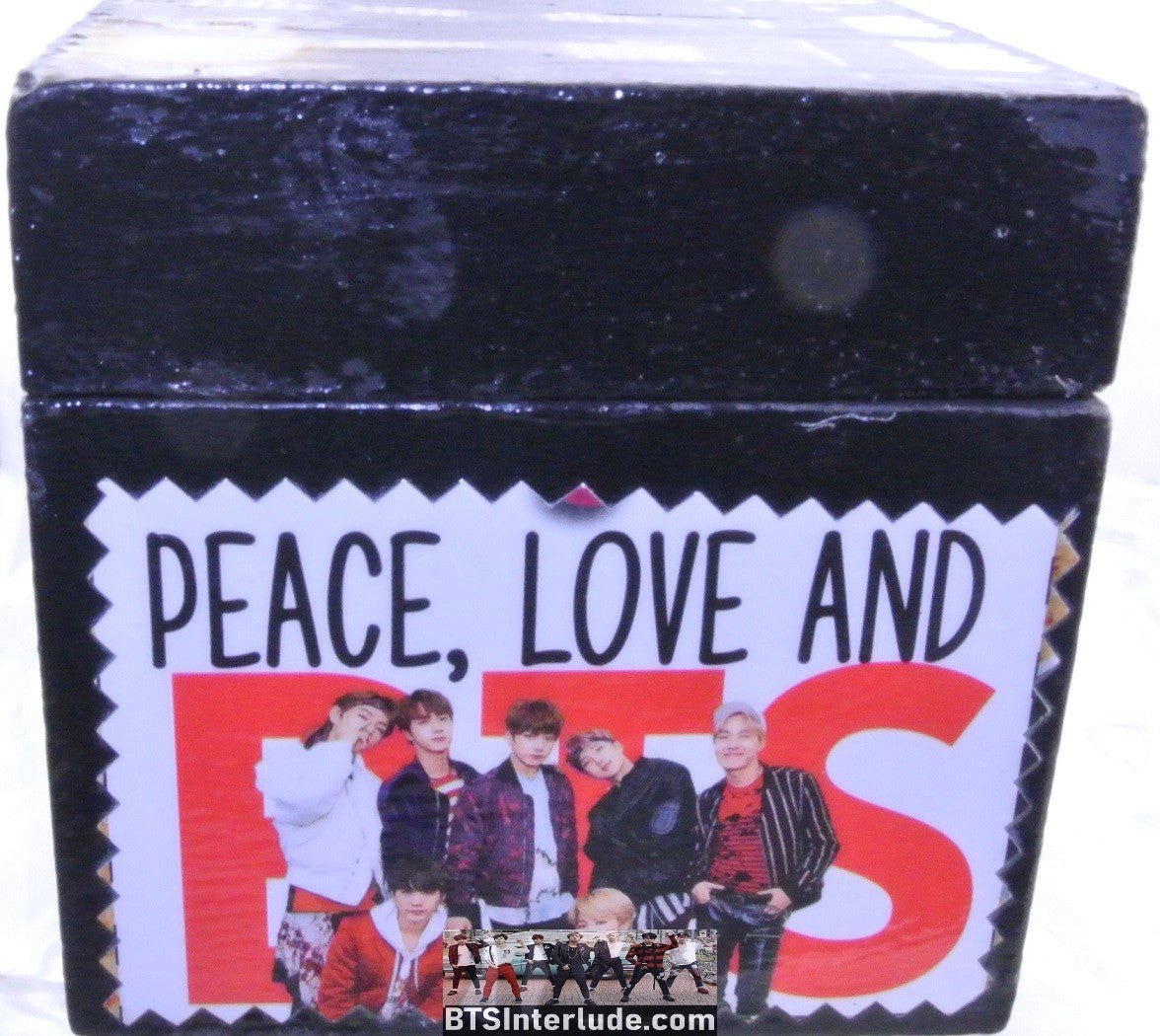 BTS BOX GROUP BUTTER BILLBOARDS 2021 RECIPE TRINKET BOX JUNGKOOK V JIMIN RM J-HOPE SUGA JIN