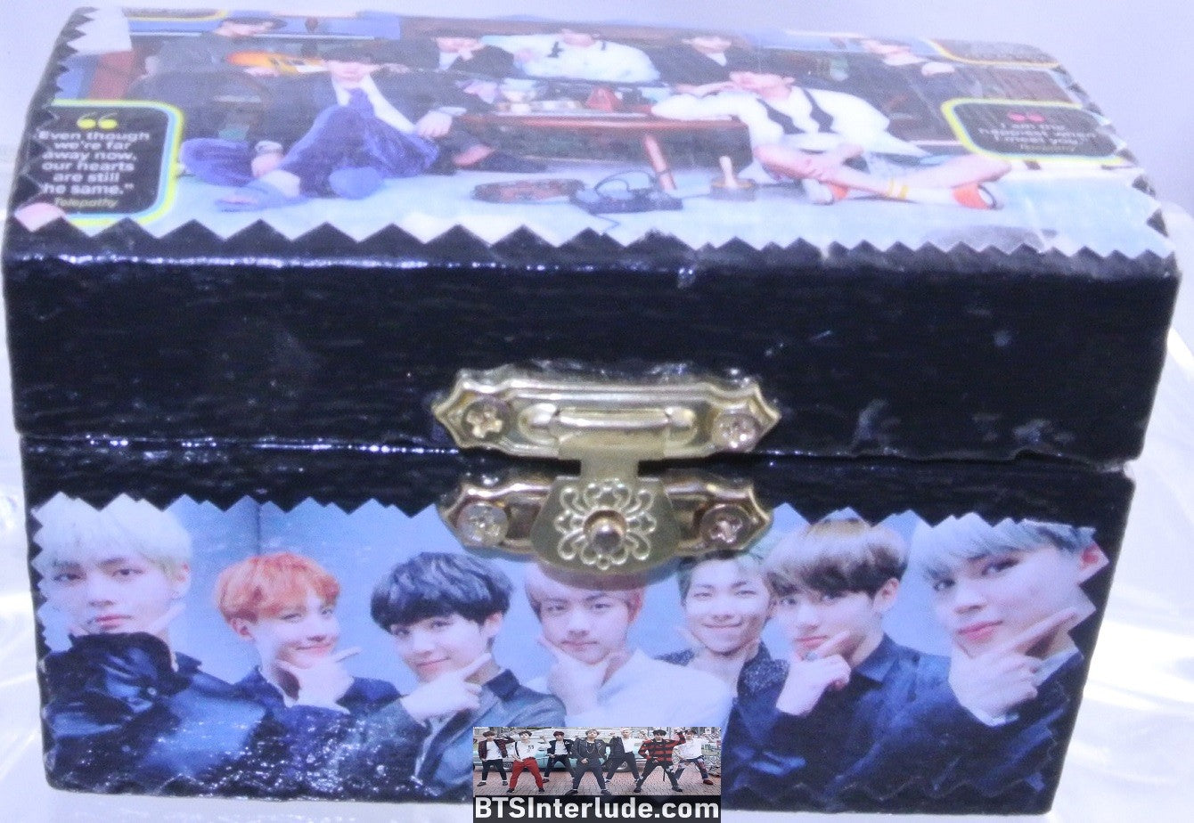 BTS BOX SMALL GROUP BE TRINKET BOX JUNGKOOK V JIMIN RM J-HOPE SUGA JIN