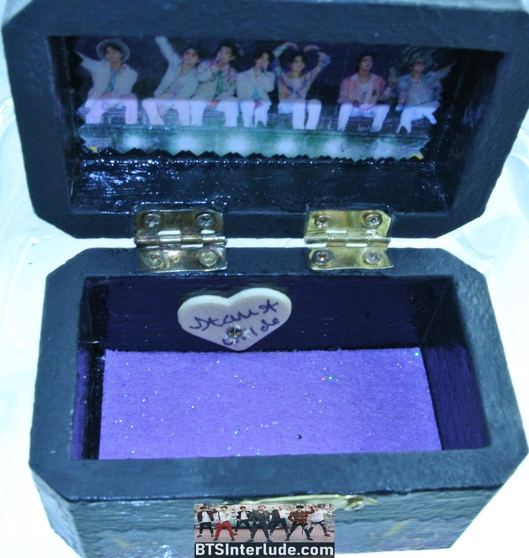 BTS BOX SMALL GROUP PERSONA DYNAMITE BOY IN LUV BLOOD SWEAT & TEARS TRINKET JUNGKOOK V JIMIN RM J-HOPE SUGA JIN