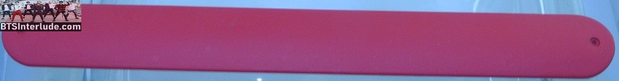 BTS BRACELET SLAP RED SPEAK YOURSELF LOVE YOURSELF TOUR OFFICIAL JUNGKOOK V JIMIN RM J-HOPE SUGA JIN