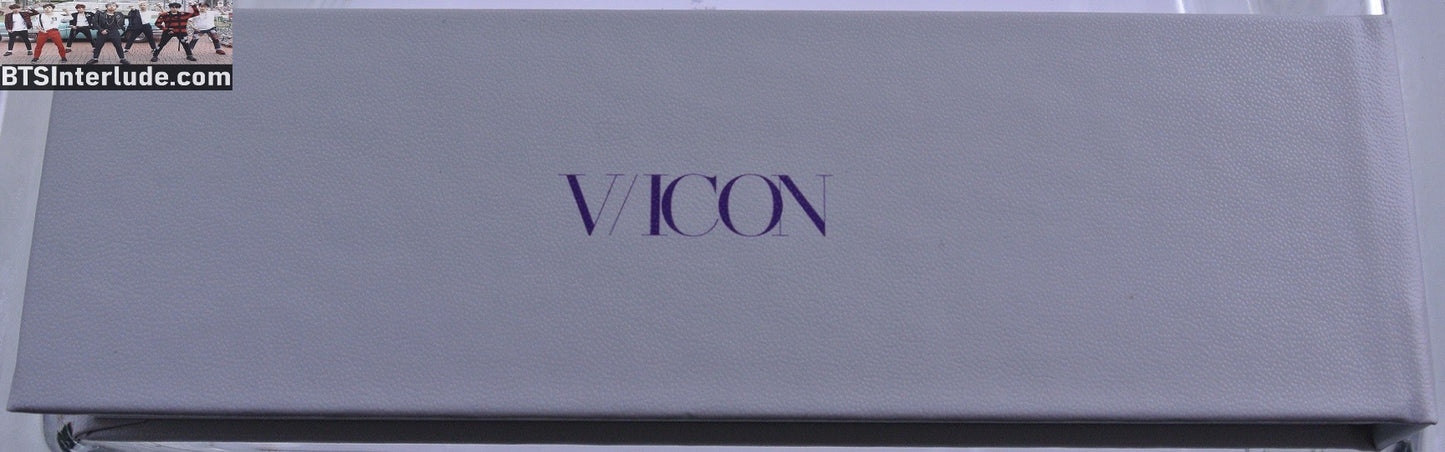 BTS CALENDAR V KIM TAEHYUNG 김태형 VICON DICON 16 GREY VER C PLANNER NOTES 2024 NEW OFFICIAL MERCHANDISE