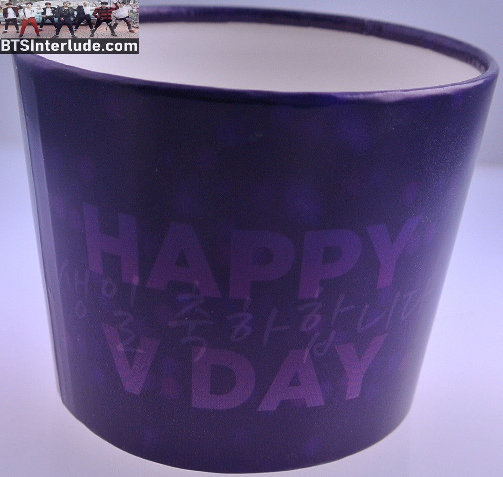 BTS CUP HOLDER V KIM TAEHYUNG 김태형 5TH MUSTER DIMPLE PIED PIPER FANSITE