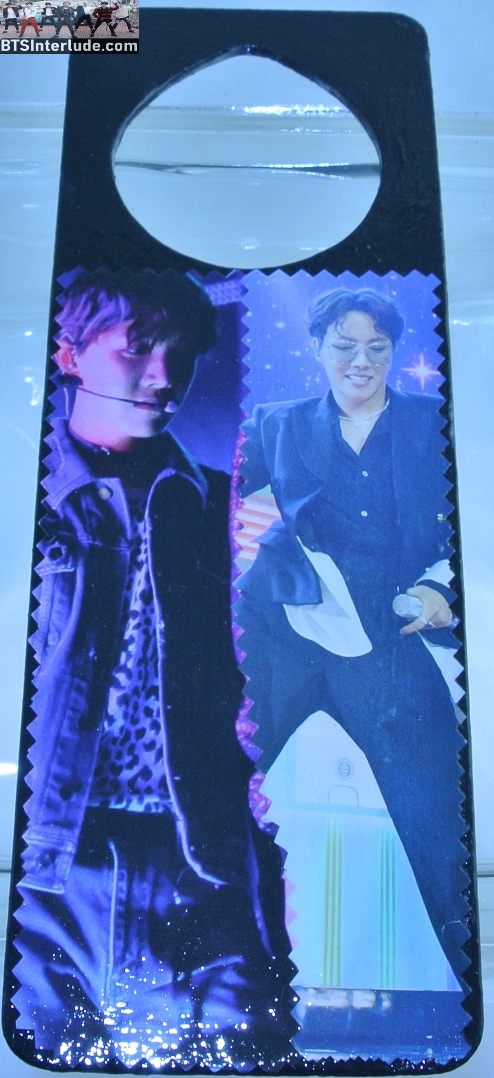 BTS DOOR HANGER J-HOPE JUNG HOSEOK 정호석 PRIVACY BLACK 2 SIDED CAN PERSONALIZE WELCOME STAY OUT