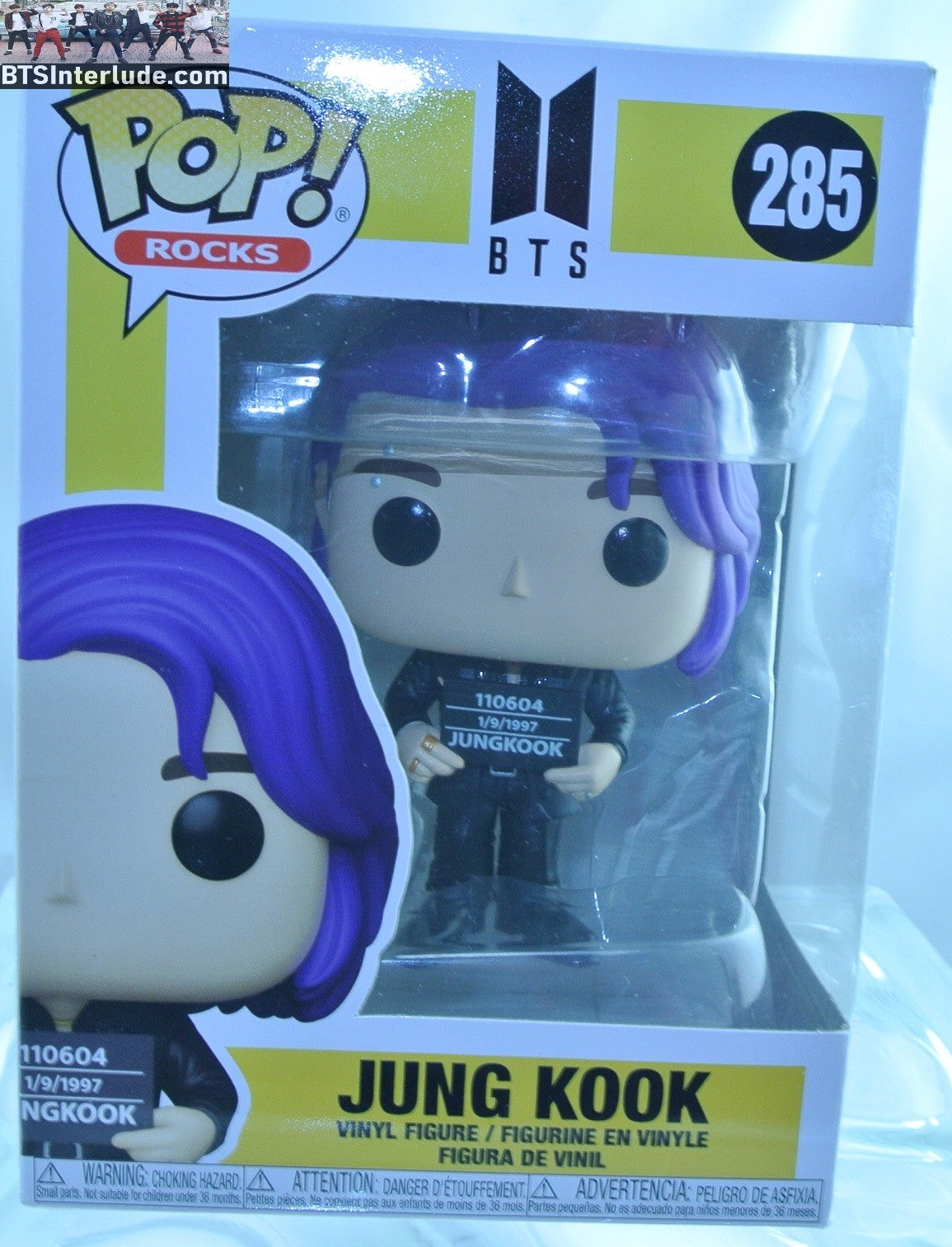 BTS FIGURE FUNKO BUTTER JEON JUNGKOOK 전정국 #285 POP ROCKS BUTTER LINEUP NEW SEALED IN BOX OFFICIAL MERCHANDISE