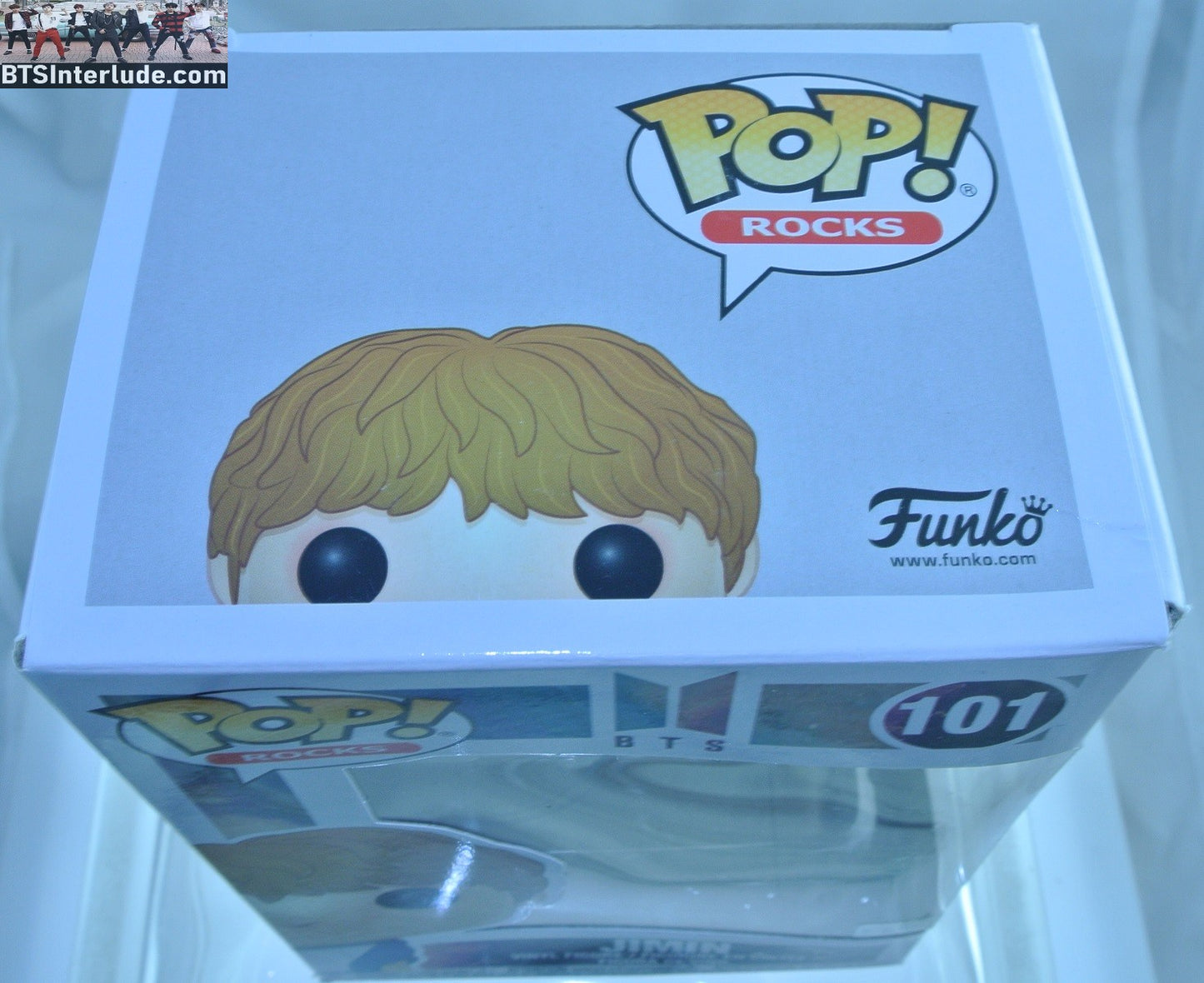 BTS FIGURE FUNKO PARK JIMIN 박지민 POP ROCKS IDOL PERFORMANCE #101 NEW SEALED IN BOX OFFICIAL MERCHANDISE