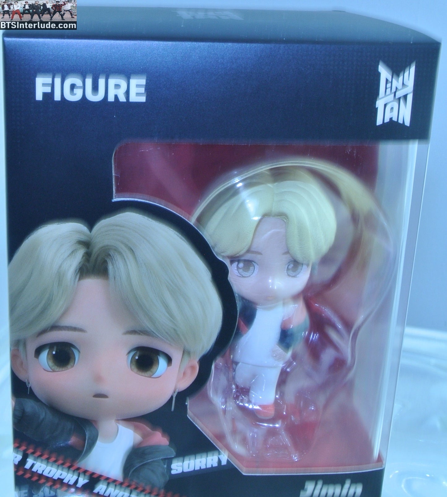 BTS FIGURE TINY TAN MIC DROP PARK JIMIN 박지민 NEW SEALED IN BOX OFFICIAL MERCHANDISE
