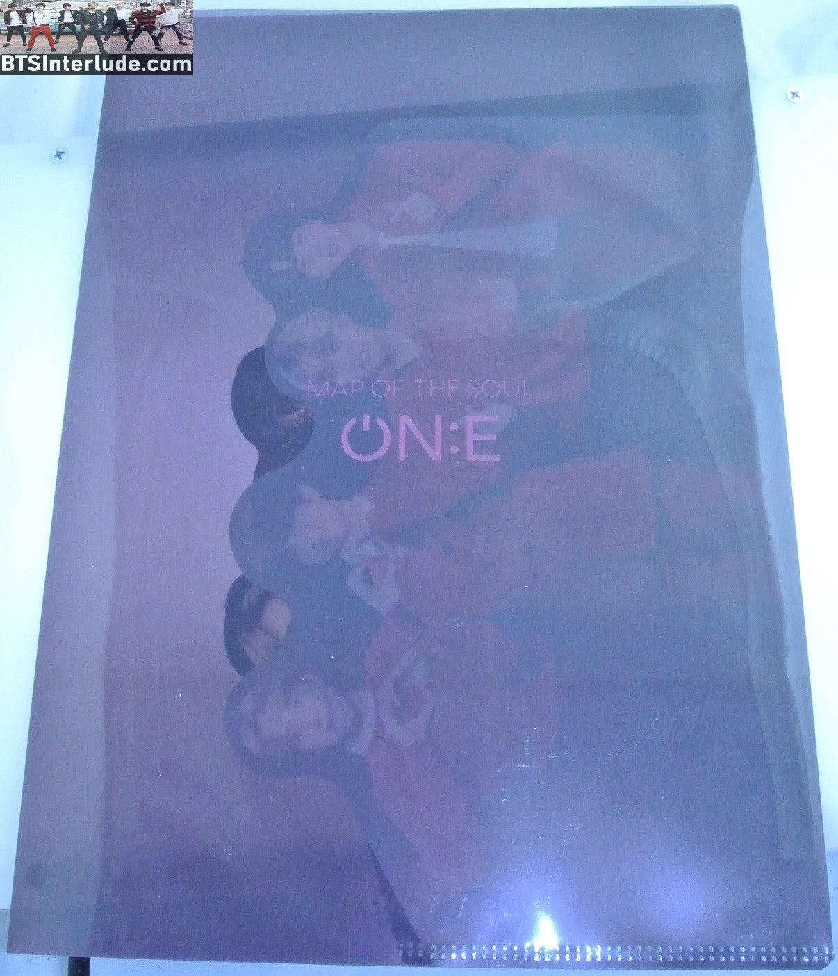 BTS FILE FOLDER MAP OF THE SOUL ON:E ONE HEARTS JUNGKOOK V JIMIN RM J-HOPE SUGA JIN OFFICIAL MERCHANDISE