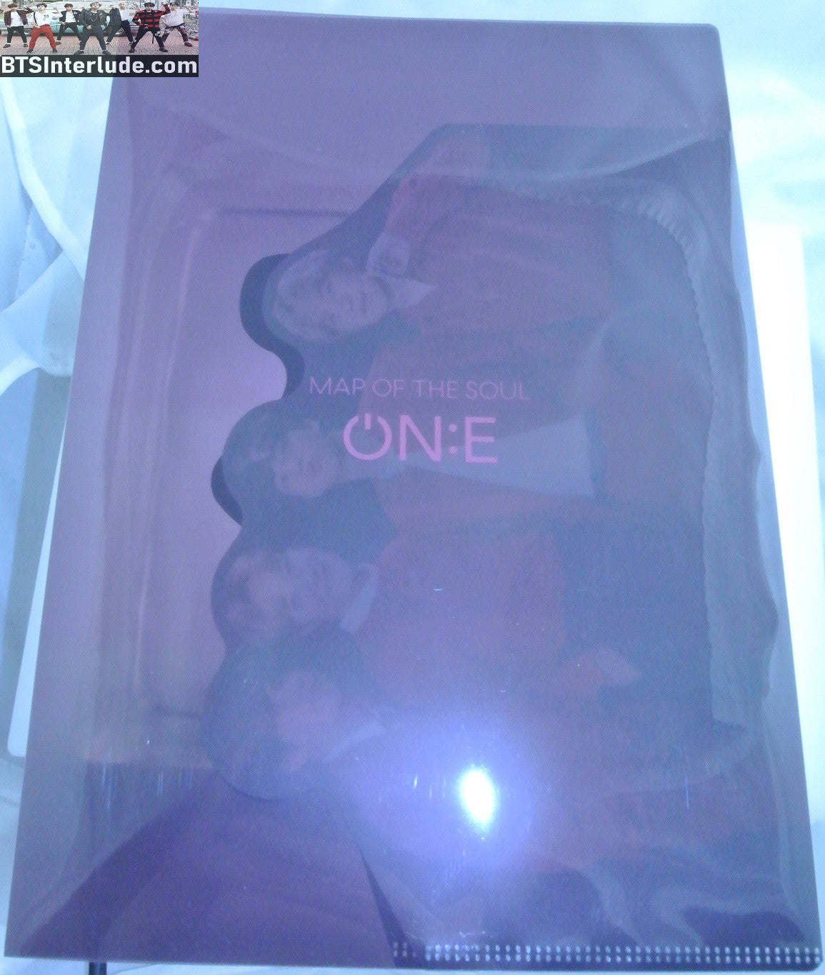 BTS FILE FOLDER MAP OF THE SOUL ON:E ONE JUNGKOOK V JIMIN RM J-HOPE SUGA JIN OFFICIAL MERCHANDISE