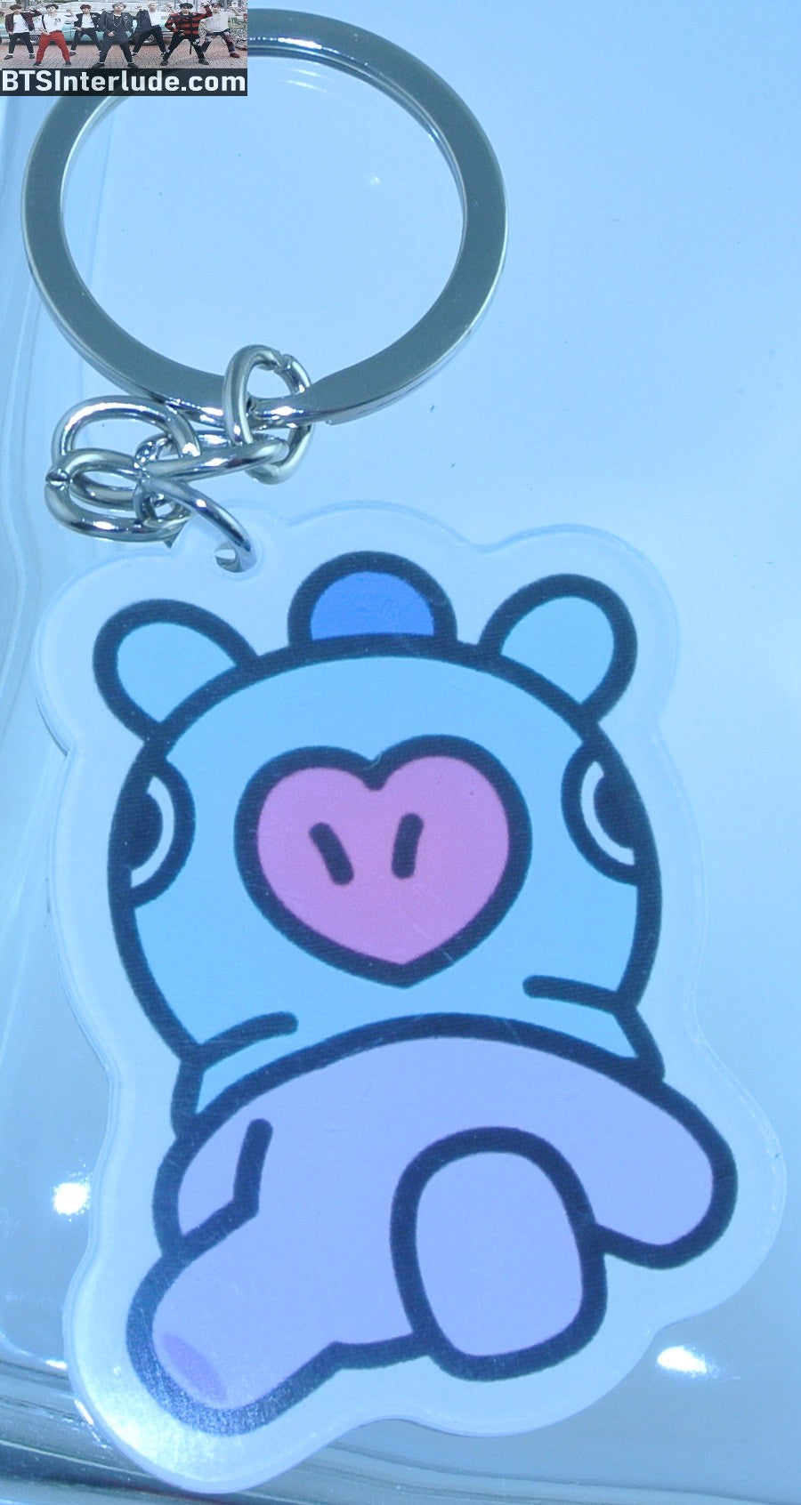 BTS KEYCHAIN ACRYLIC BT21 MANG J-HOPE JUNG HOSEOK 정호석 KEYRING KEY CHAIN RING