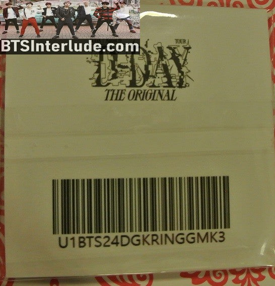 BTS KEYCHAIN OFFICIAL ACRYLIC SUGA MIN YOONGI 민윤기 D-DAY THE ORIGINAL KEYRING KEY CHAIN RING