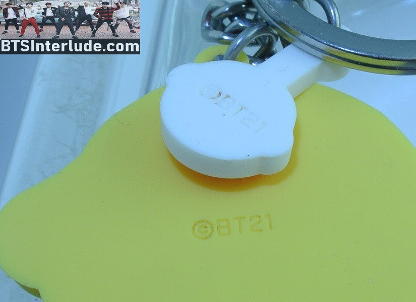 BTS KEYCHAIN BT21 CHIMMY PARK JIMIIN 박지민 SILICONE 2D ARMY BOMB FIGURE KEYRING KEY RING CHAIN OFFICIAL MERCHANDISE