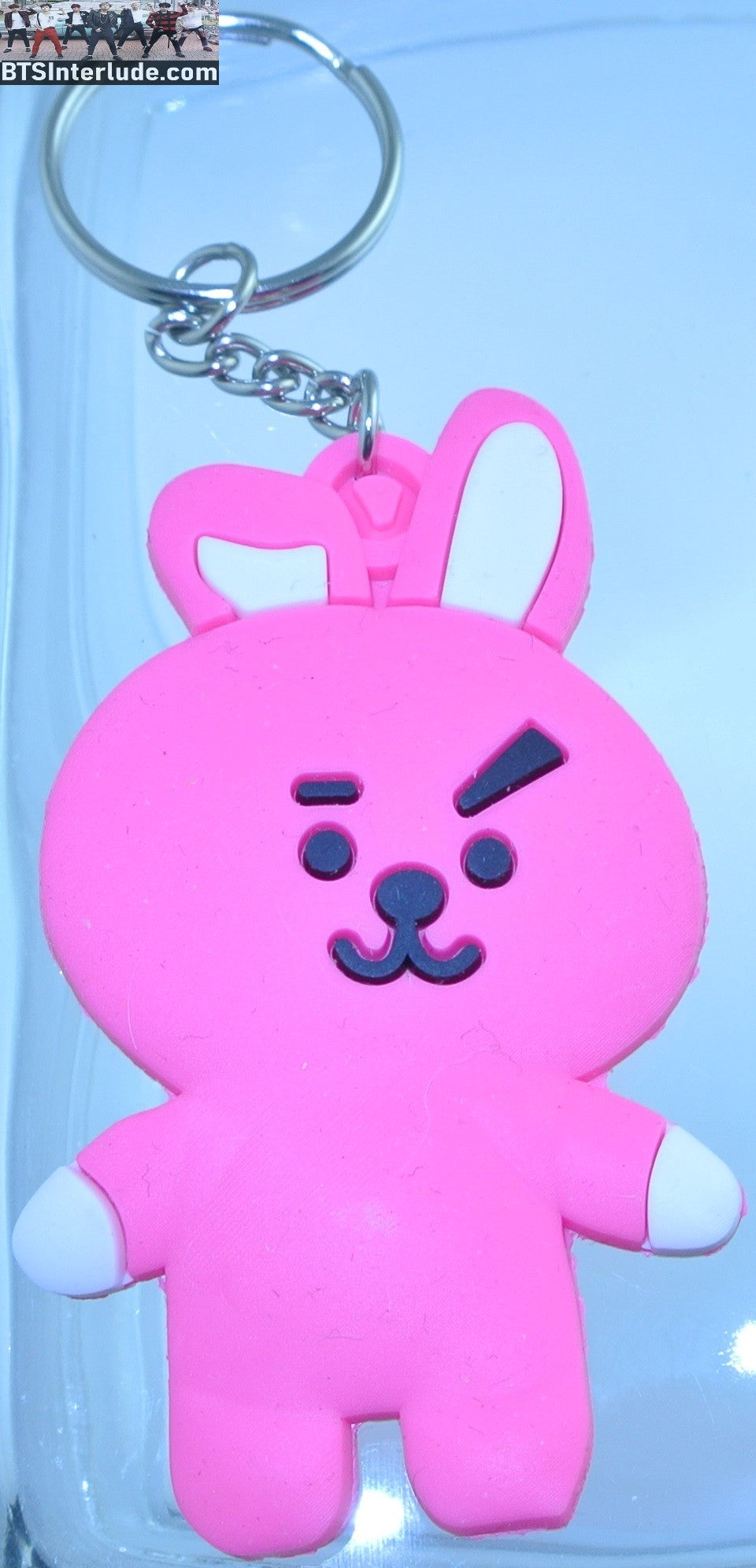 BTS KEYCHAIN ACRYLIC BT21 COOKY JEON JUNGKOOK 전정국 SILICONE 2D FIGURE KEYRING KEY CHAIN RING