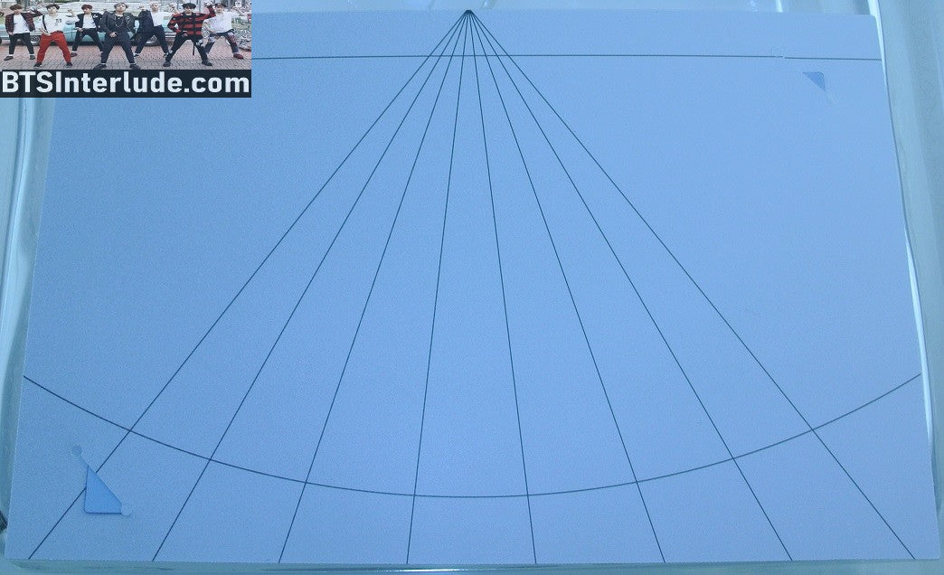 BTS POSTCARD OFFICIAL LENTICULAR GROUP MAP OF THE SOUL ON:E CLUE VERSION NEW JUNGKOOK V JIMIN RM J-HOPE SUGA JIN OFFICIAL MERCHANDISE