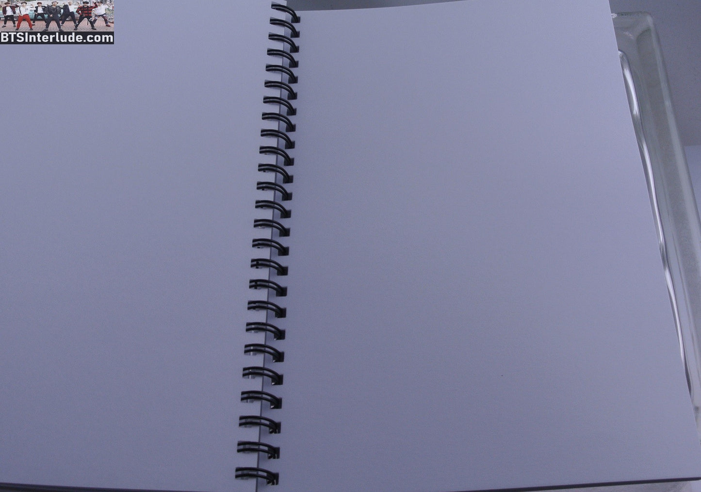 BTS NOTEBOOK V KIM TAEHYUNG 김태형 JOURNAL DRAWING NEW WINGS CLOSEUP 160 BLANK PAGES TOTAL