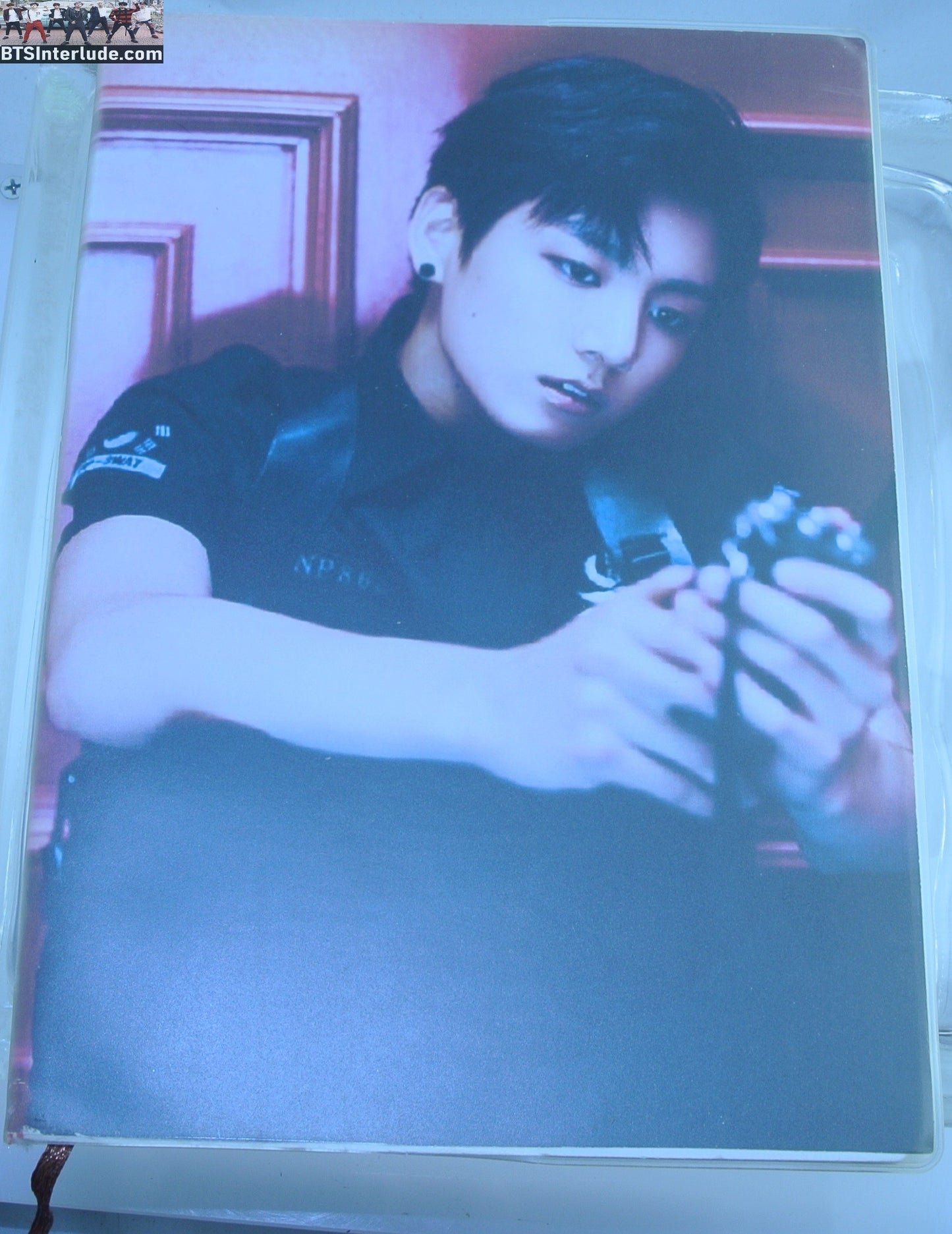BTS NOTEBOOK JEON JUNGKOOK JOURNAL DOPE VIDEO REMOVABLE COVER 128 LINED PAGES TOTAL NEW
