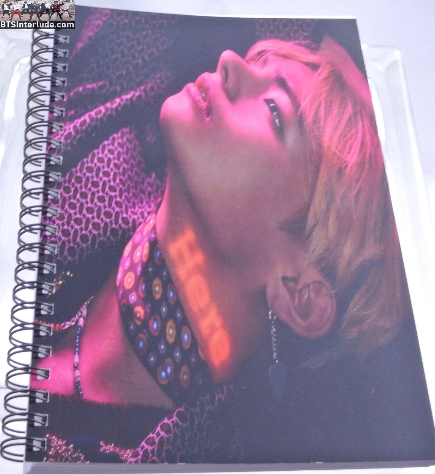 BTS NOTEBOOK V KIM TAEHYUNG 김태형 JOURNAL DRAWING NEW WINGS SOFA HERE 160 BLANK PAGES TOTAL
