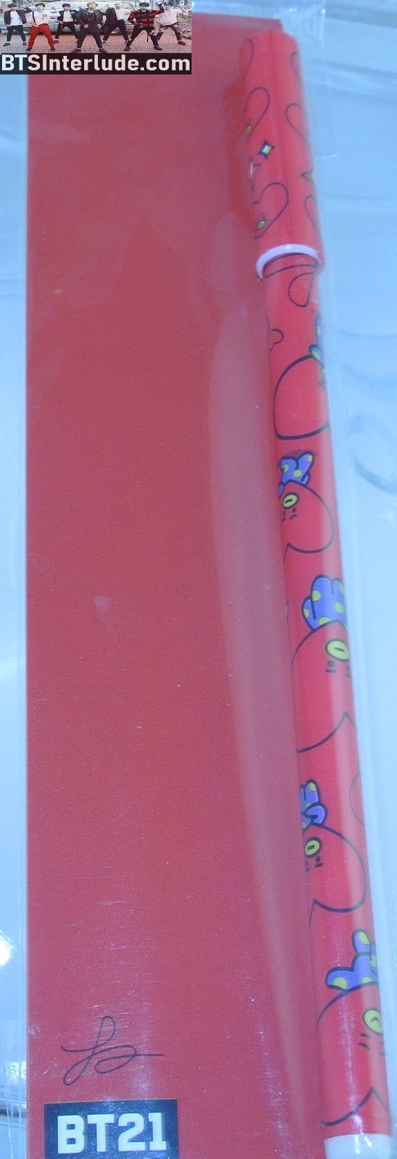 BTS PEN BT21 TATA V KIM TAEHYUNG 김태형 STARS RED NEW IN PACKAGE OFFICIAL MERCHANDISE