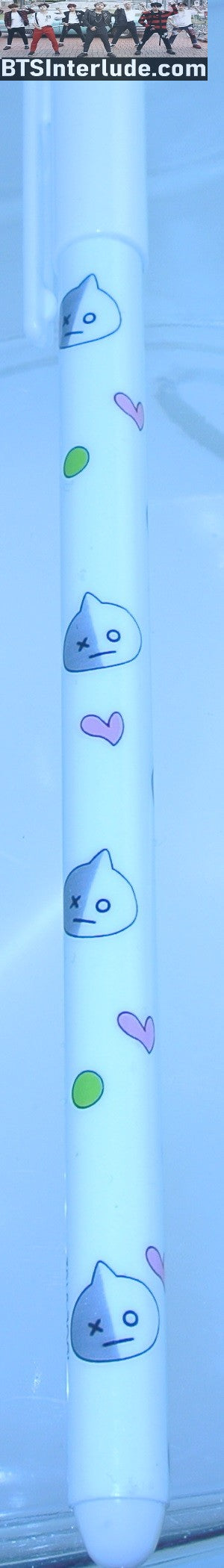 BTS PEN VAN ARMY BT21 GREY WHITE PINK JUNGKOOK V JIMIN RM J-HOPE SUGA JIN OFFICIAL MERCHANDISE