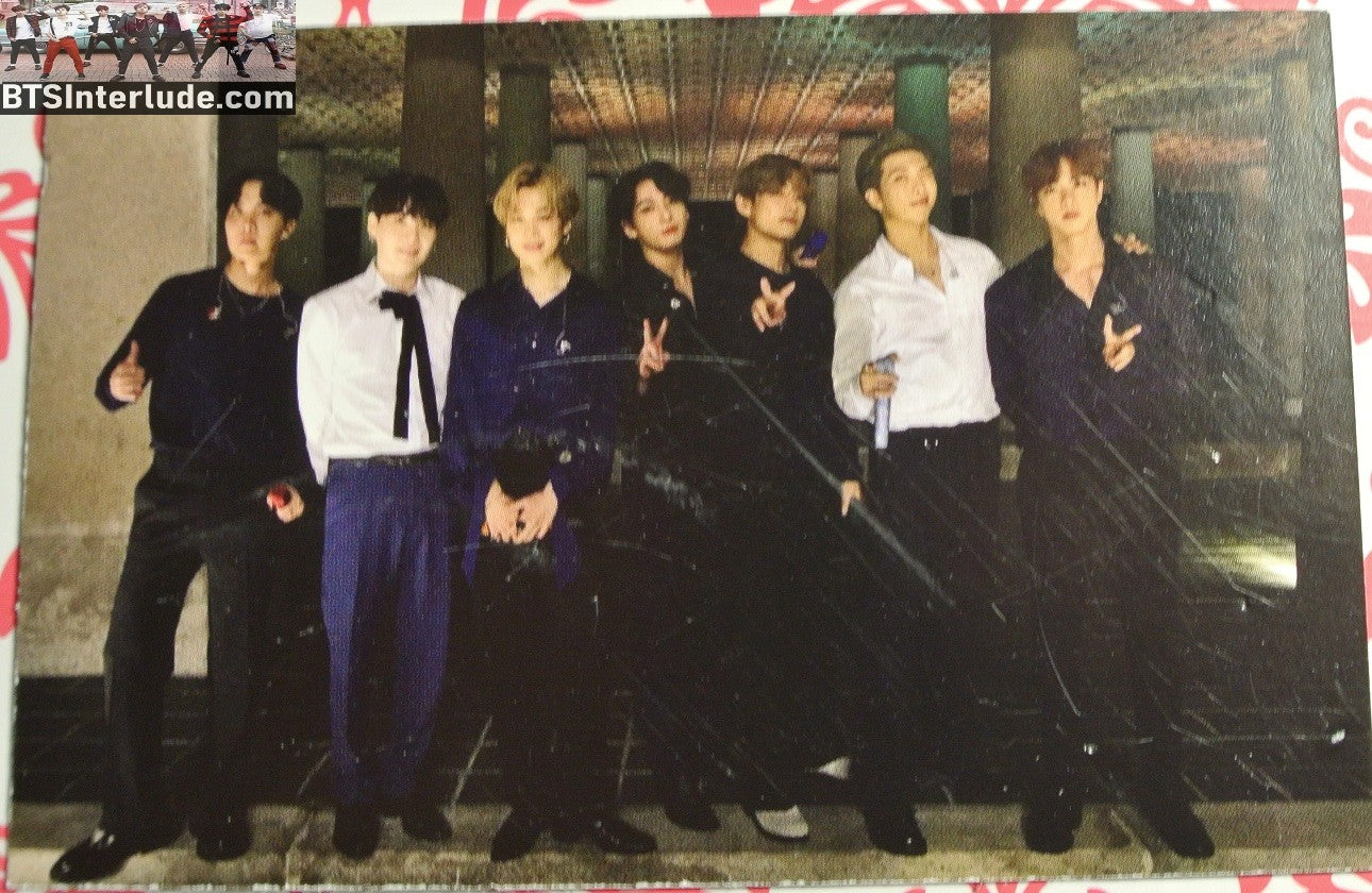 BTS PHOTOCARD FANSITE GROUP IDOL PERFORMANCE AT PALACE 2 SIDED JUNGKOOK V JIMIN RM J-HOPE SUGA JIN
