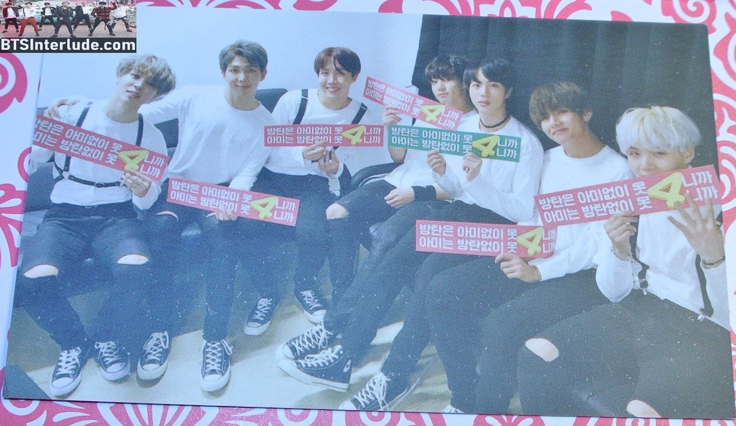 BTS PHOTOCARD FANSITE GROUP BACKSTAGE CONVERSE CYPHERWOOKY FANSITE JUNGKOOK V JIMIN RM J-HOPE SUGA JIN LIMITED EDITION