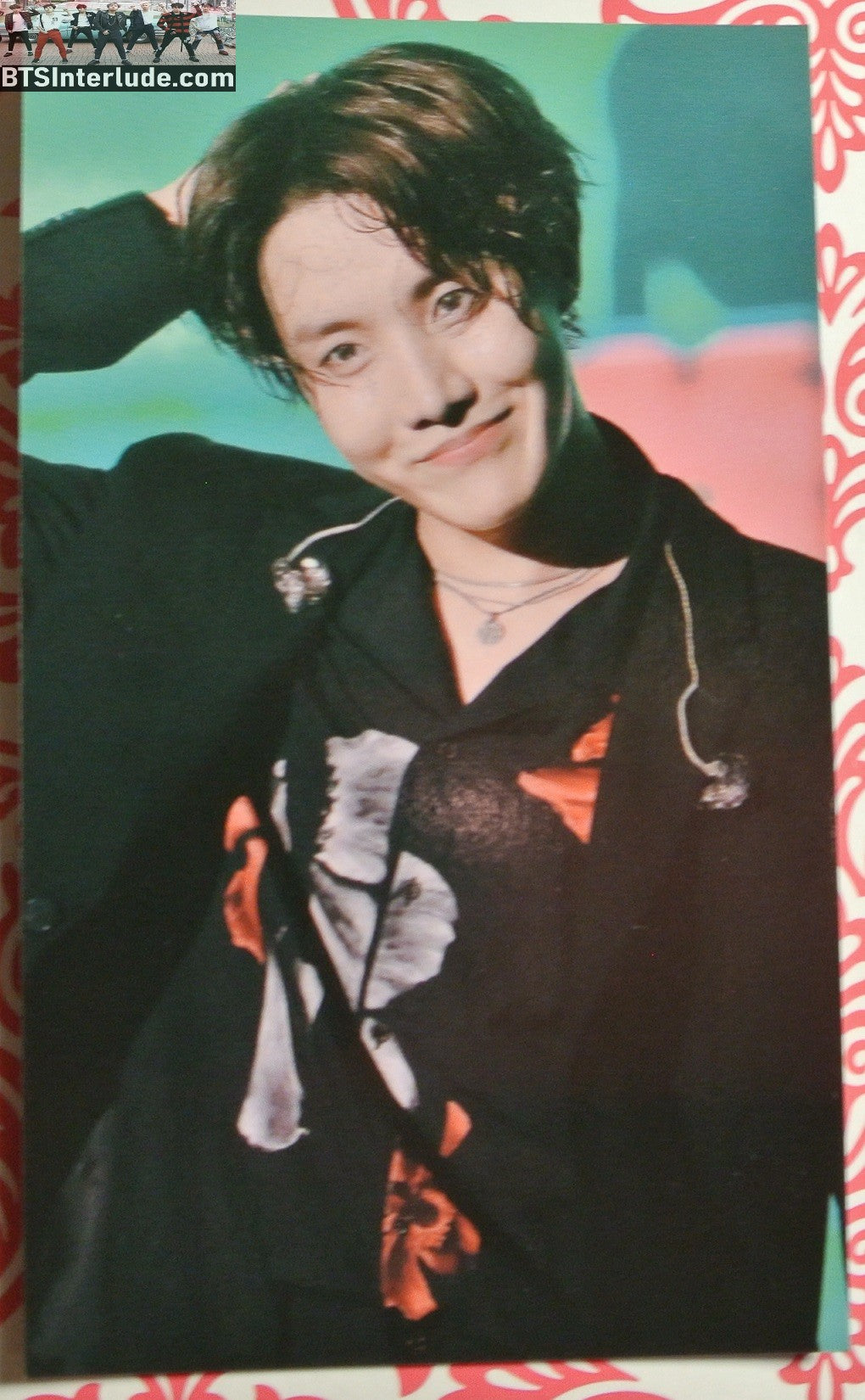 BTS PHOTOCARD FANSITE J-HOPE JUNG HOSEOK 정호석 HOBI BLACK JACKET DAY DREAMS FANSITE PHOTO CARD
