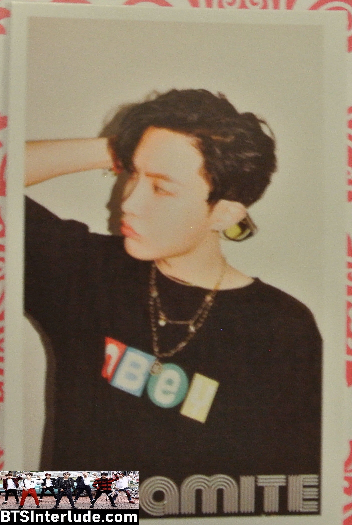 BTS PHOTOCARD FANSITE J-HOPE JUNG HOSEOK 정호석 HOBI DYNAMITE WALL PHOTO CARD PC