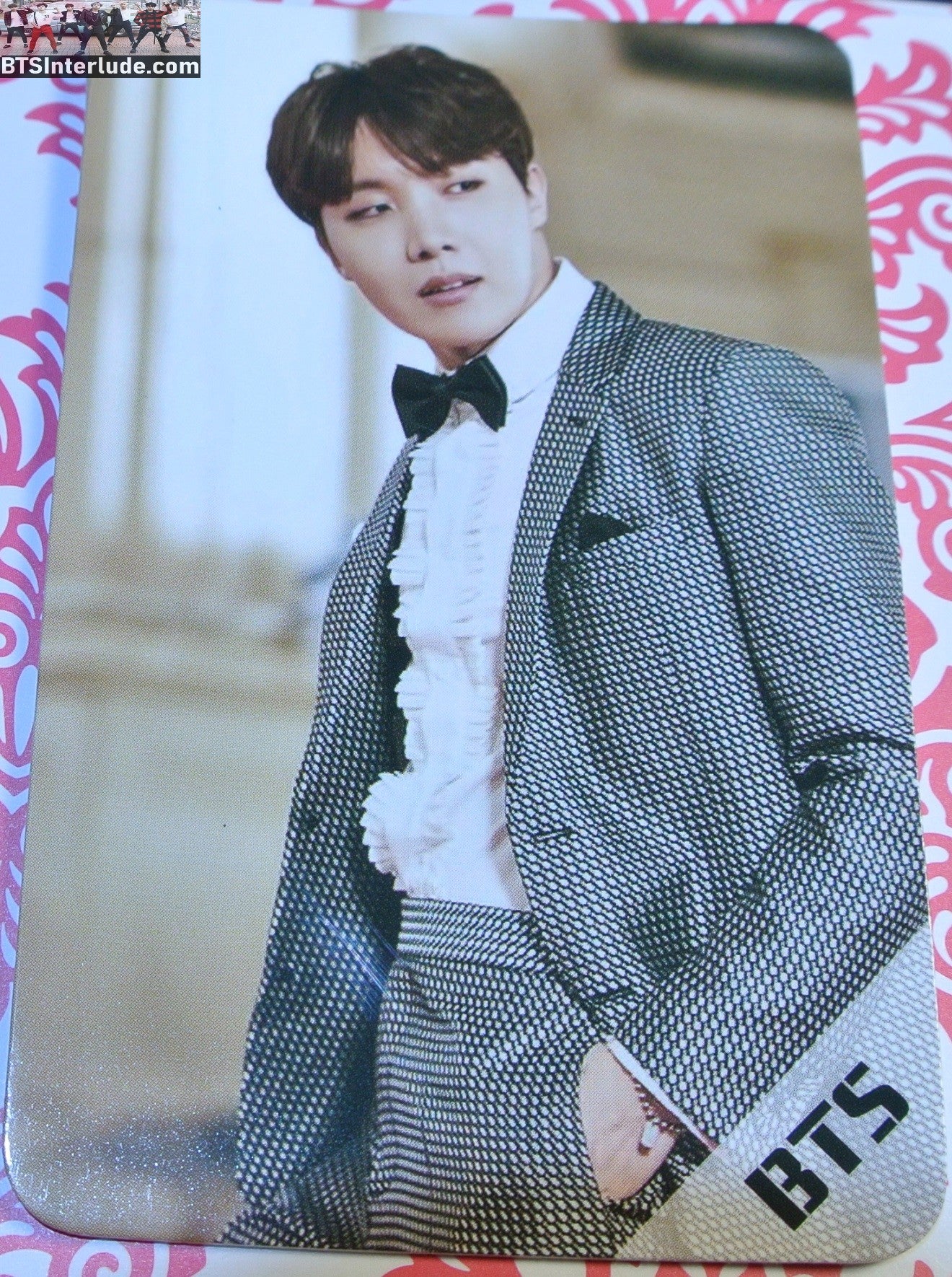 BTS PHOTOCARD FANSITE J-HOPE JUNG HOSEOK 정호석 HOBI EPILOGUE TOUR PHOTO CARD