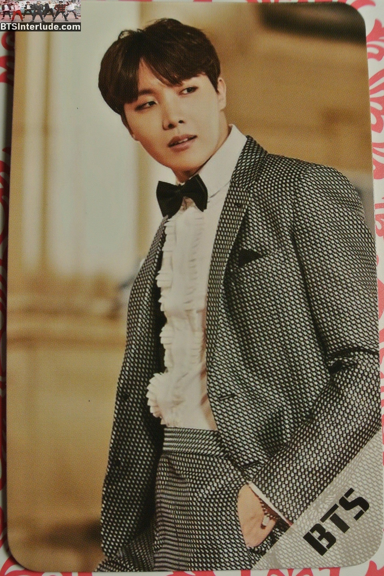 BTS PHOTOCARD FANSITE J-HOPE JUNG HOSEOK 정호석 HOBI EPILOGUE TOUR PHOTO CARD