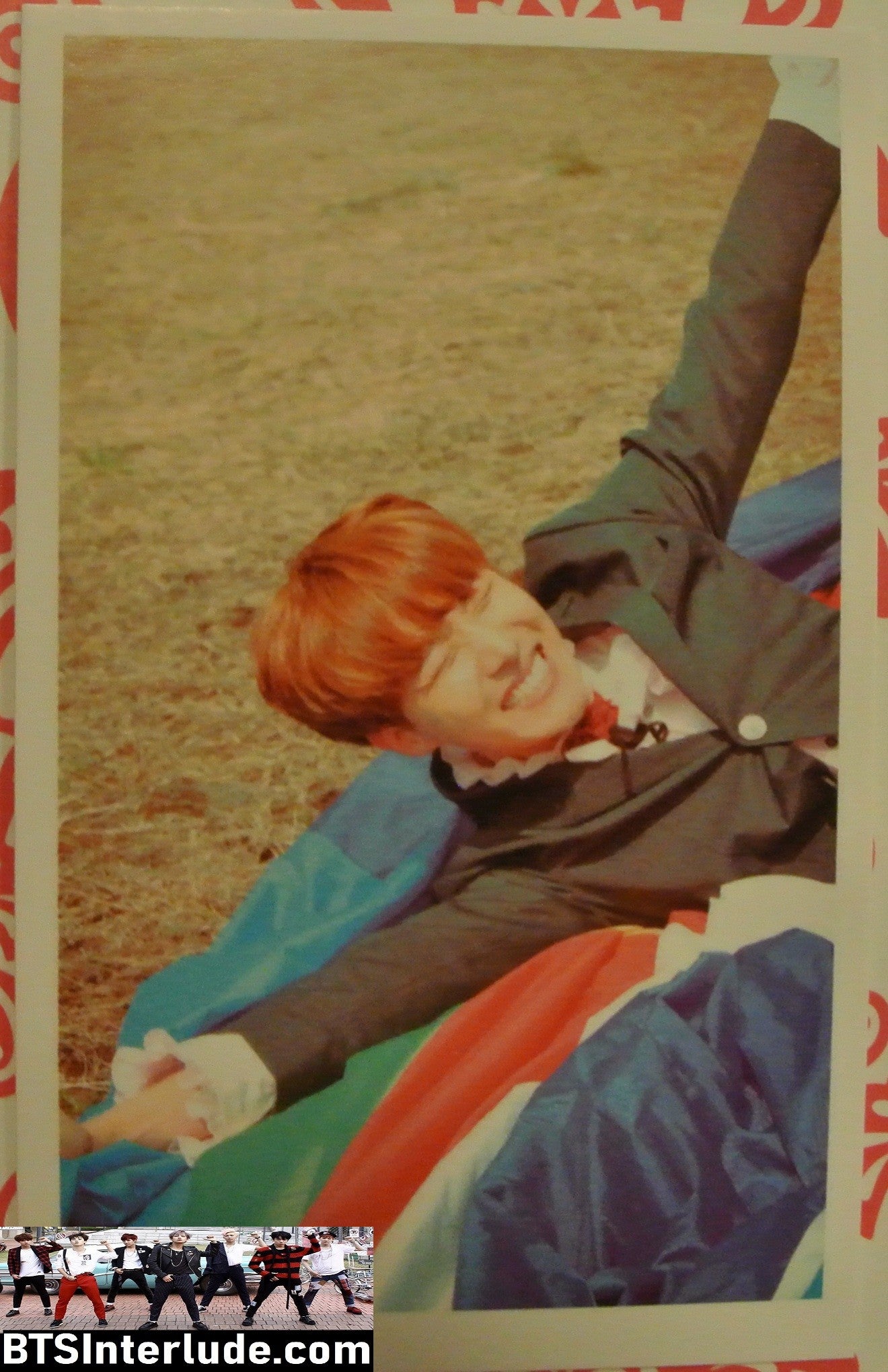 BTS PHOTOCARD FANSITE J-HOPE JUNG HOSEOK 정호석 HOBI ARMS OUT YOUNG FOREVER PHOTO CARD PC