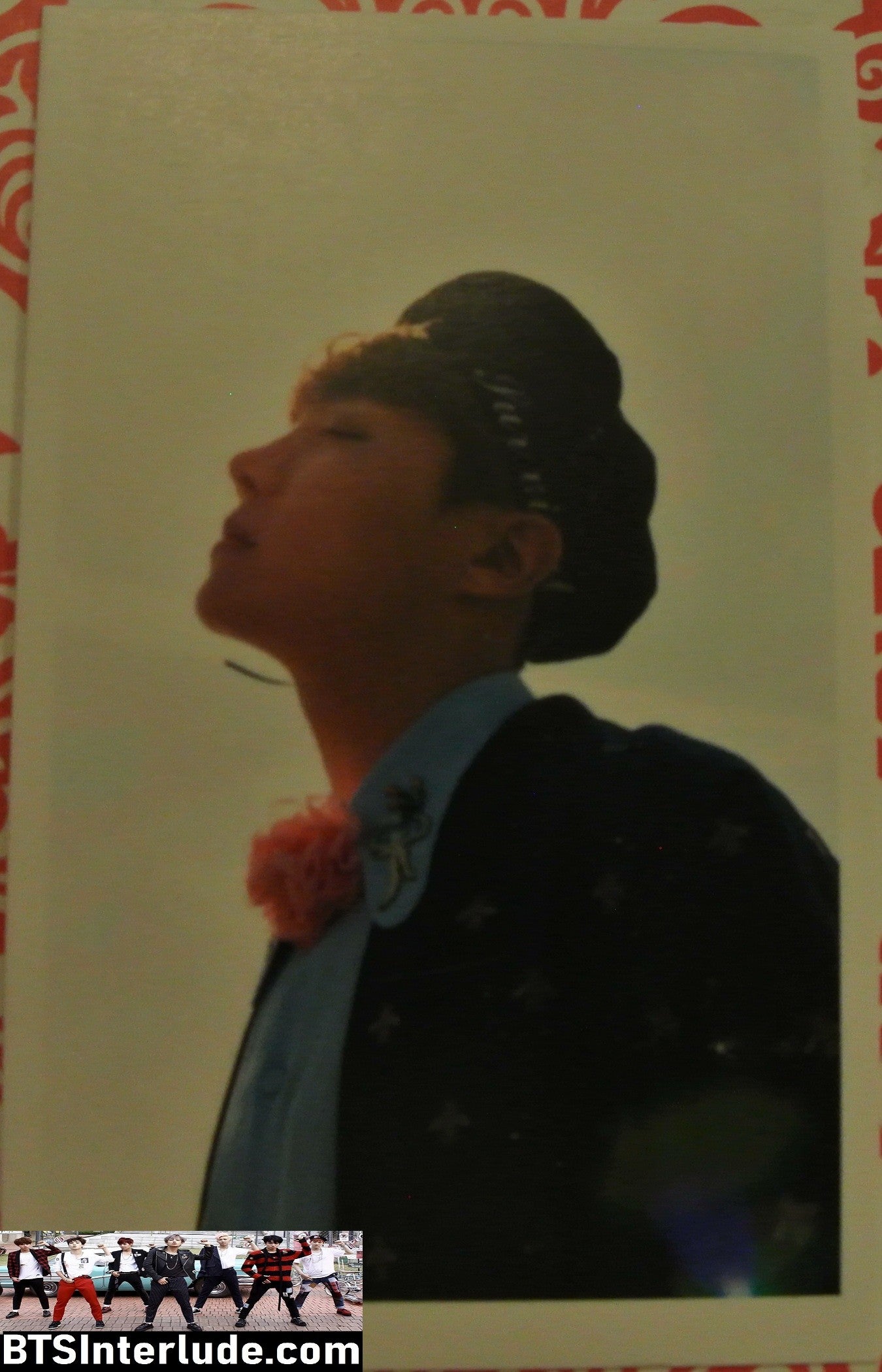 BTS PHOTOCARD FANSITE J-HOPE JUNG HOSEOK 정호석 HOBI BERET PROFILE YOUNG FOREVER PHOTO CARD PC