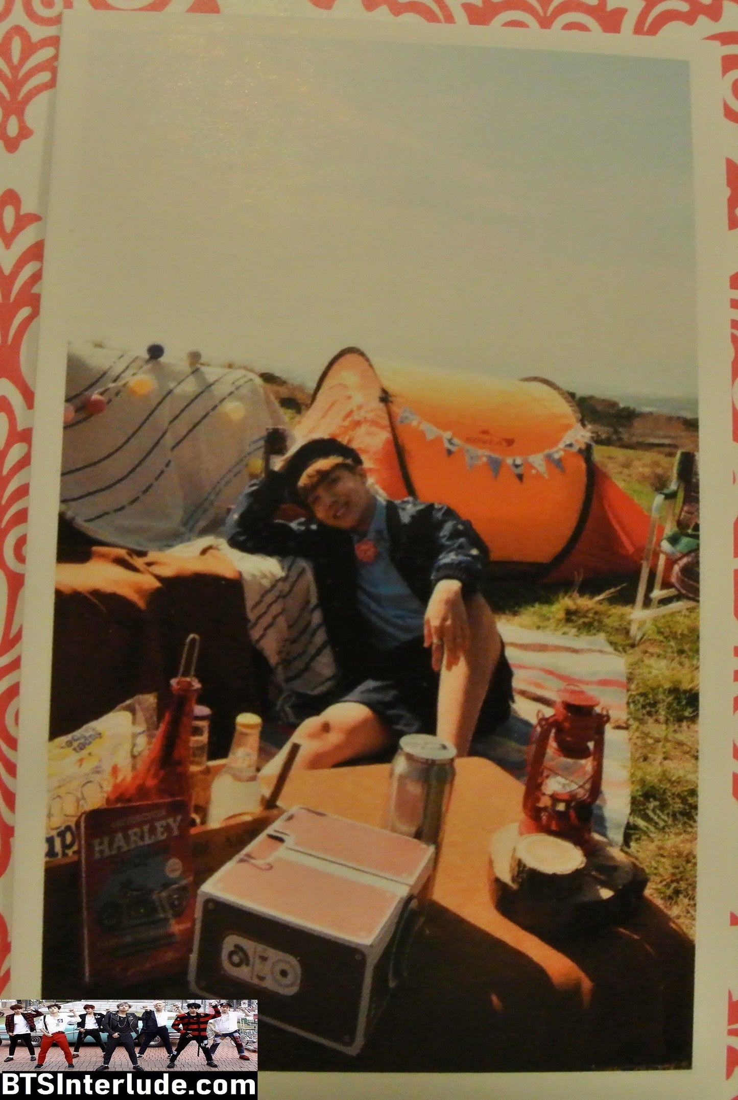 BTS PHOTOCARD FANSITE J-HOPE JUNG HOSEOK 정호석 HOBI CAMPSITE YOUNG FOREVER PHOTO CARD PC