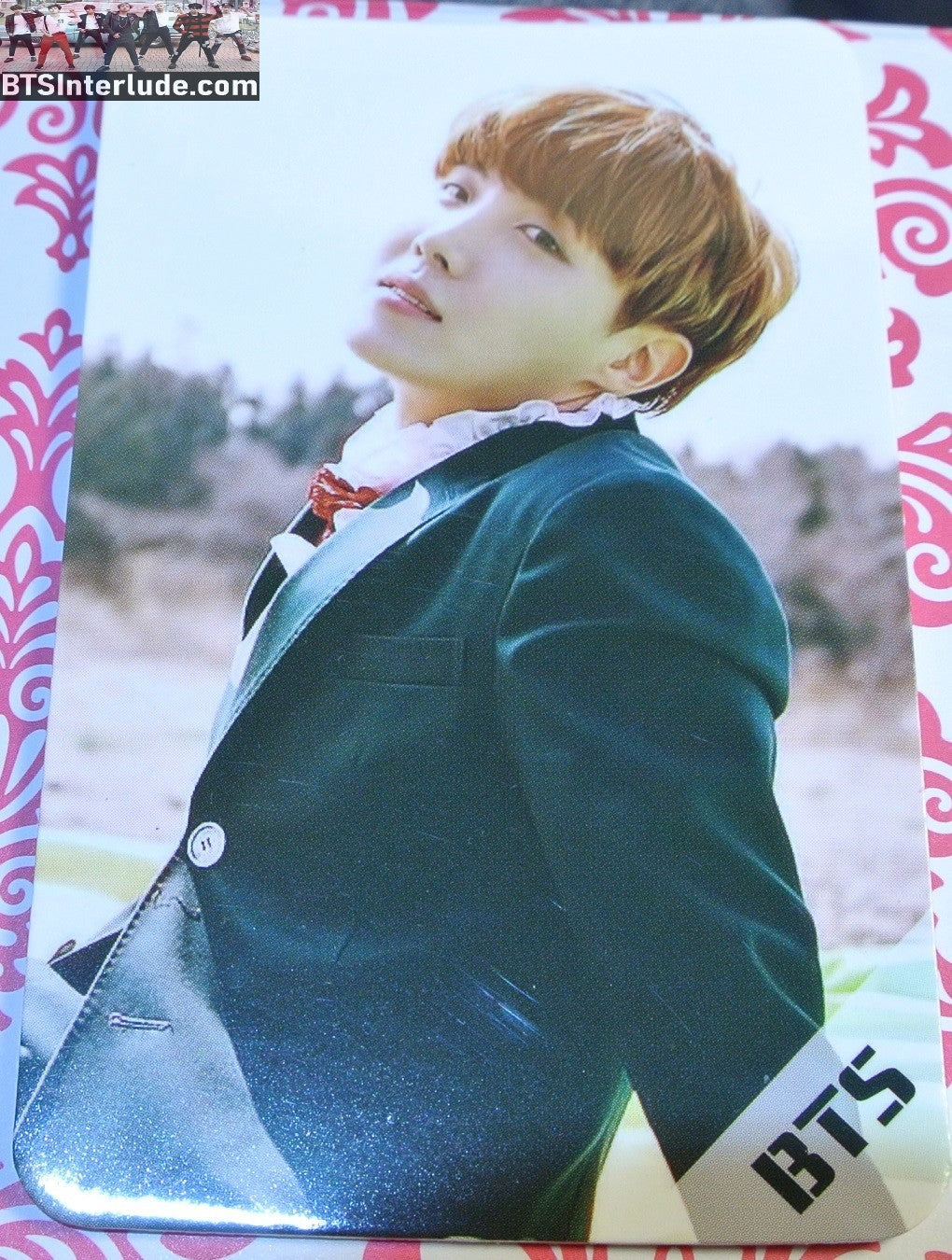 BTS PHOTOCARD FANSITE J-HOPE JUNG HOSEOK 정호석 HOBI YOUNG FOREVER PHOTO CARD