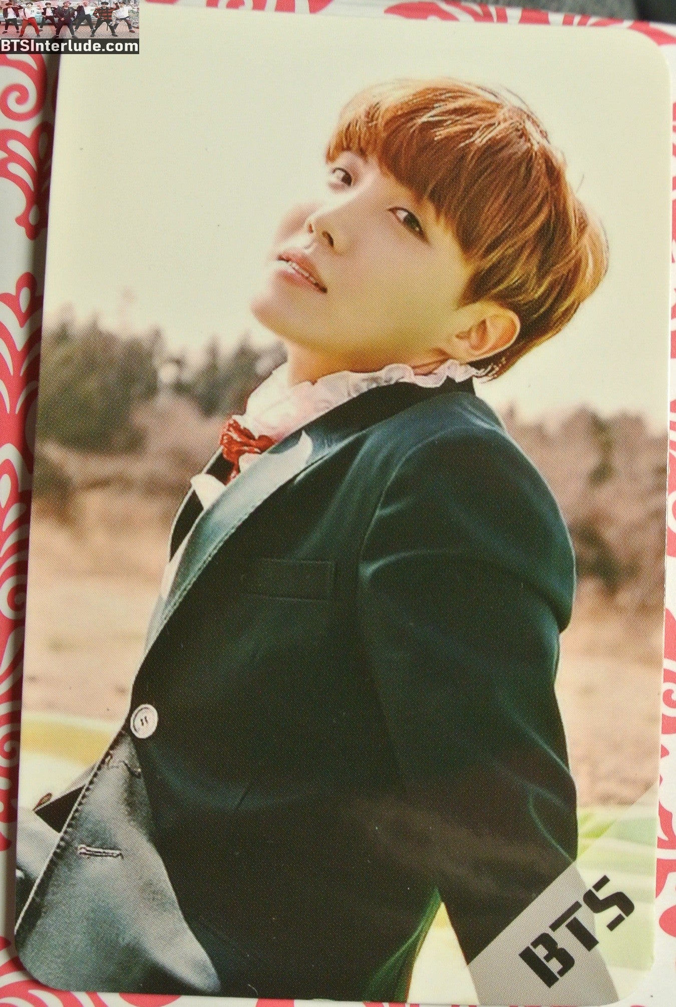 BTS PHOTOCARD FANSITE J-HOPE JUNG HOSEOK 정호석 HOBI YOUNG FOREVER PHOTO CARD