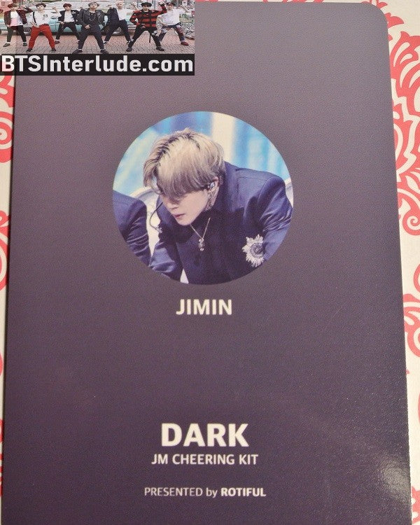 BTS PHOTOCARD FANSITE PARK JIMIN 박지민 2020 GOLDEN DISC AWARDS DIONYSUS PERFORMANCE ROTIFUL FANSITE PHOTO CARD